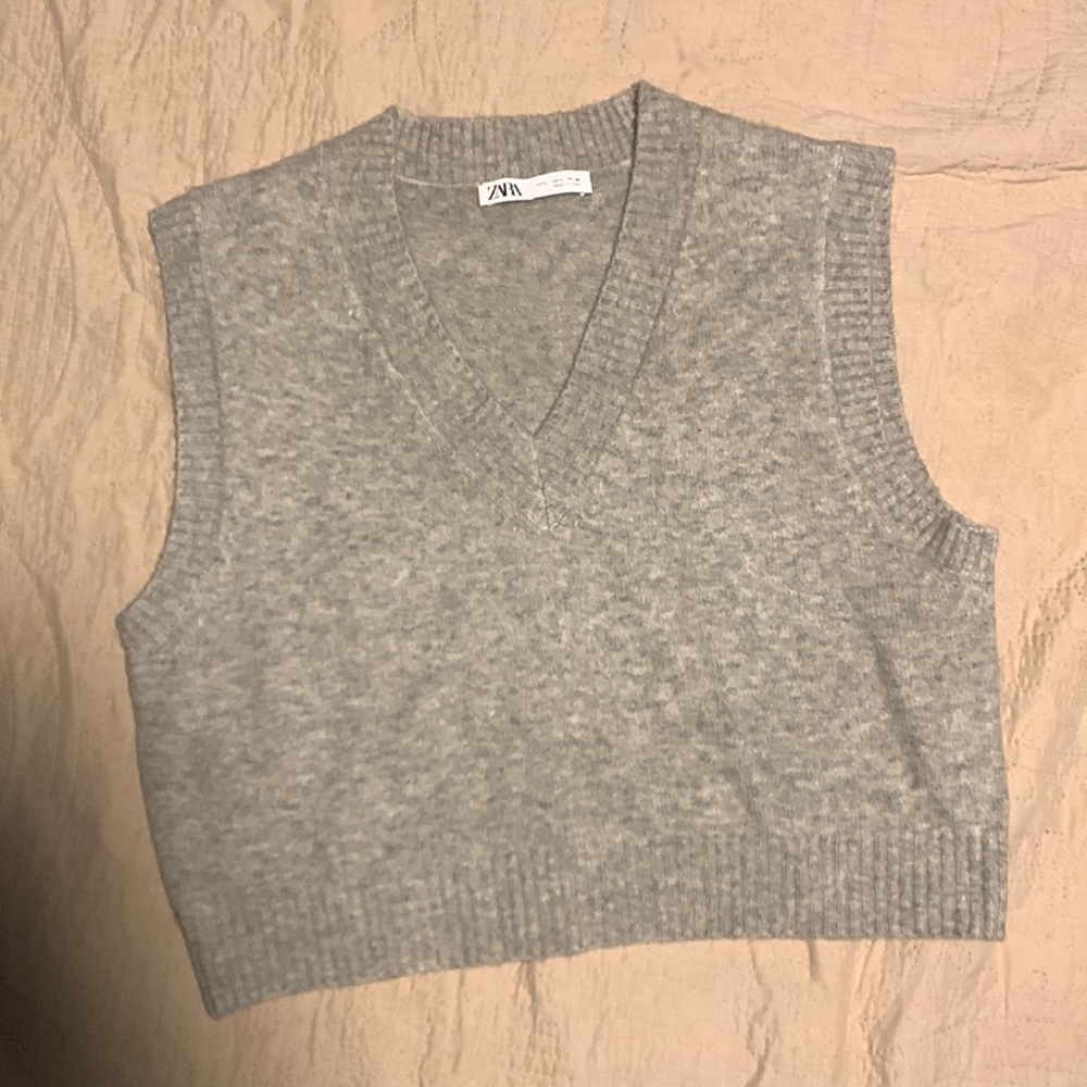 Cropped Zara Sweater Vest